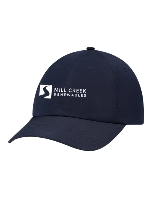 Richardson Relaxed Performance Lite Navy Cap w/Mill Creek Renewables Logo