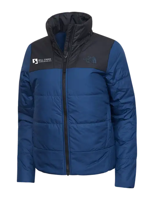 North Face Womens Navy Everyday Insulated Jacket w/Mill Creek Renewables Logo