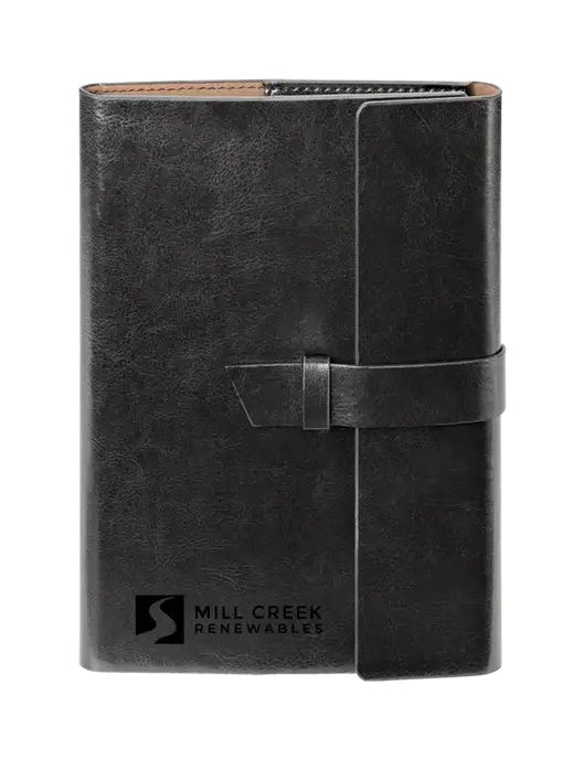 Fabrizio Black 6.875 x 9.56 Portfolio w/Mill Creek Renewables Logo