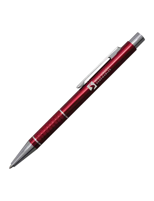 St George Red Pen - Blue Ink w/Mill Creek Renewables Logo