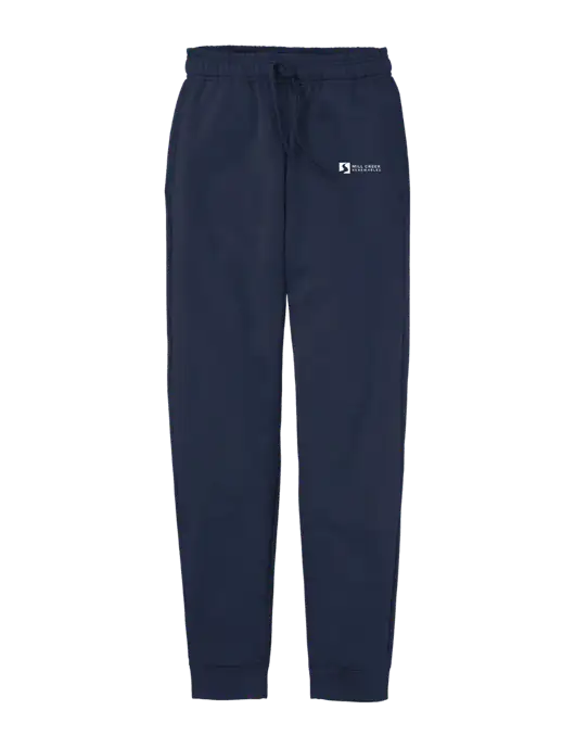 Core Fleece Navy Jogger w/Mill Creek Renewables Logo