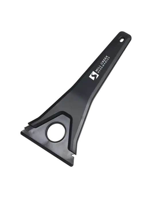 TriBlade Black Windshield Scraper w/Mill Creek Renewables Logo