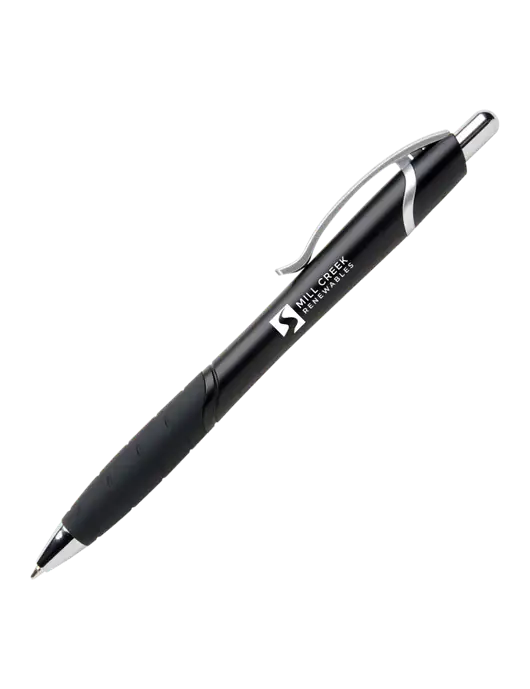 Summerhill Black Pen - Black Ink w/Mill Creek Renewables Logo