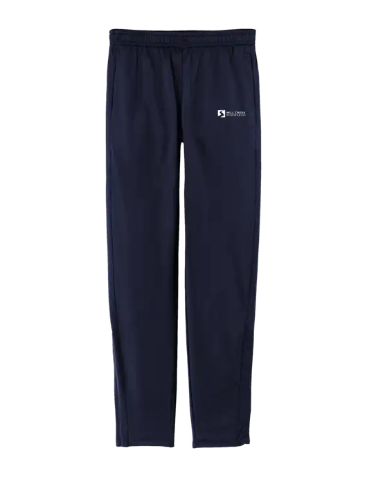 Tricot Navy Track Jogger w/Mill Creek Renewables Logo