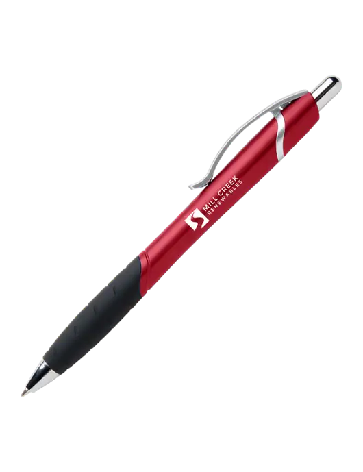 Summerhill Red Pen - Black Ink w/Mill Creek Renewables Logo