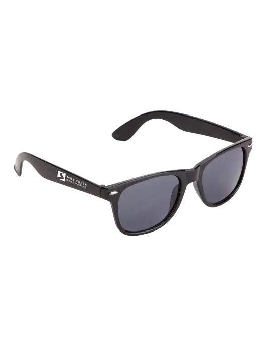 Daytona Black Sunglasses w/Mill Creek Renewables Logo