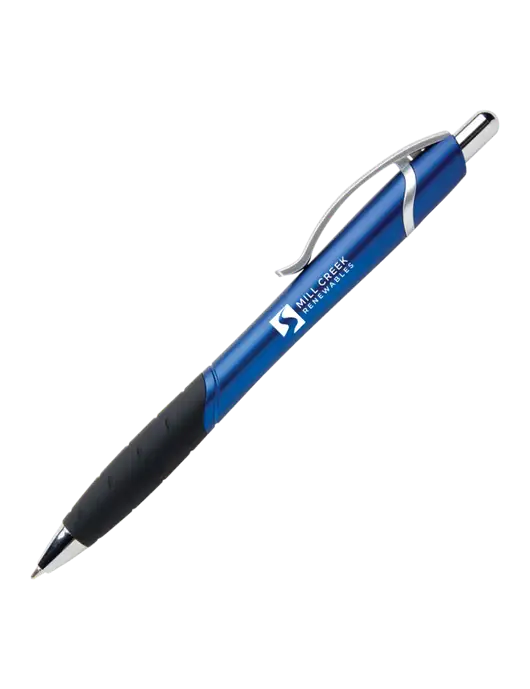 Summerhill Blue Pen - Black Ink w/Mill Creek Renewables Logo