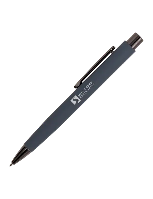 Moana Comfort Grey - Black Ink w/Mill Creek Renewables Logo