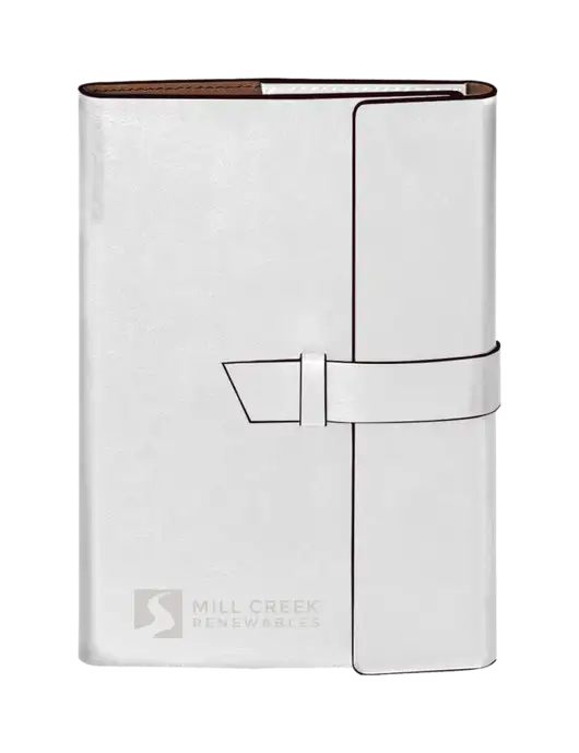 Fabrizio White 6.875 x 9.56 Portfolio w/Mill Creek Renewables Logo