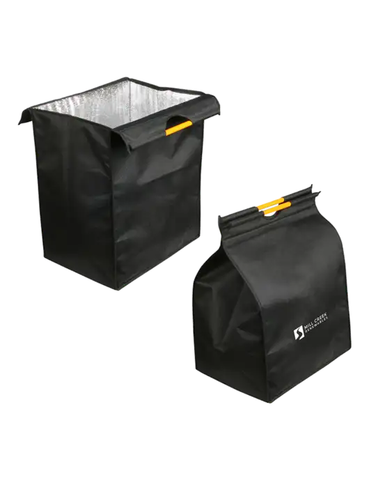 XL Insulated Recycled P.E.T Shopping Bag w/Mill Creek Renewables Logo