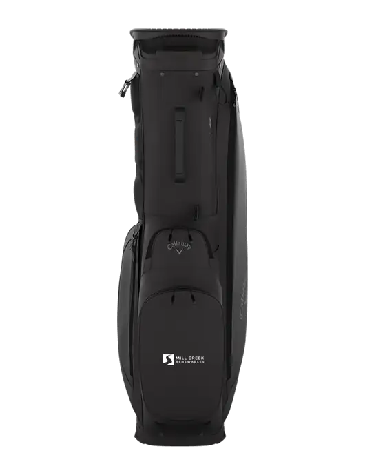 Callaway Fairway C Black Golf Bag w/Mill Creek Renewables Logo
