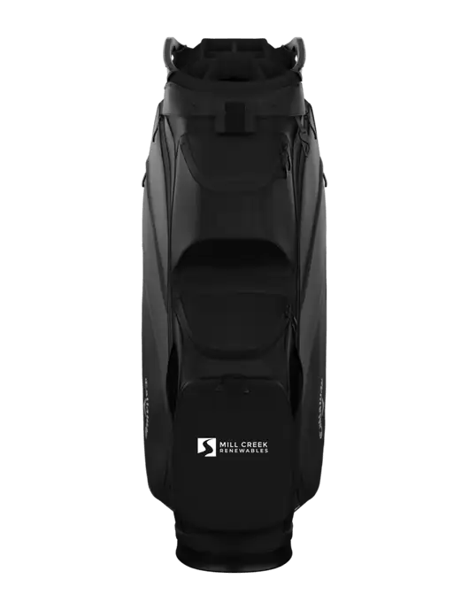 Callaway Chase 14 Black Golf Bag  w/Mill Creek Renewables Logo